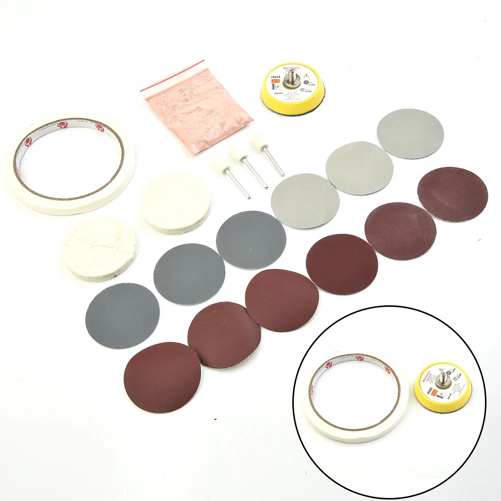20 Pcs/Set Watch Glass Polishing Cleaning Scratch Removal Rayon Felt Polishing Pad/Wheel Cerium Oxide Powder Polishing Tools
20 Pcs/Set Watch Glass Polishing Cleaning Scratch Removal Rayon Felt Polishing Pad/Wheel Cerium Oxide Powder Polishing Tools