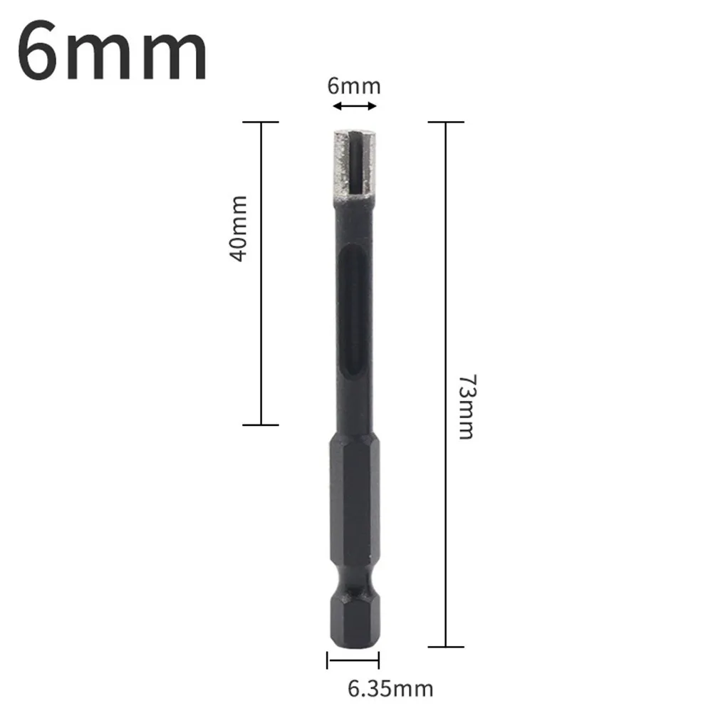 1PCS Dry Diamond Drill Bit 6/8/10/12/14/16mm Hexagonal Shank Sintered Hole Opener Diamond Ceramic Tile Drill Bit Tools
1PCS Dry Diamond Drill Bit 6/8/10/12/14/16mm Hexagonal Shank Sintered Hole Opener Diamond Ceramic Tile Drill Bit Tools