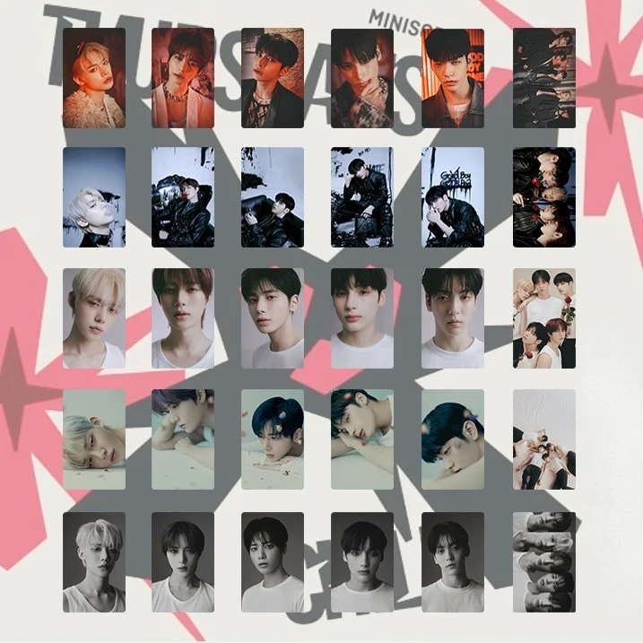6pcs/set KPOP TXT Mini Album Minisode 2 Thursday's Child Concept Photo Smallcard LOMOcard New Korea Group Thank You Card K-POP
6pcs/set KPOP TXT Mini Album Minisode 2 Thursday's Child Concept Photo Smallcard LOMOcard New Korea Group Thank You Card K-POP
