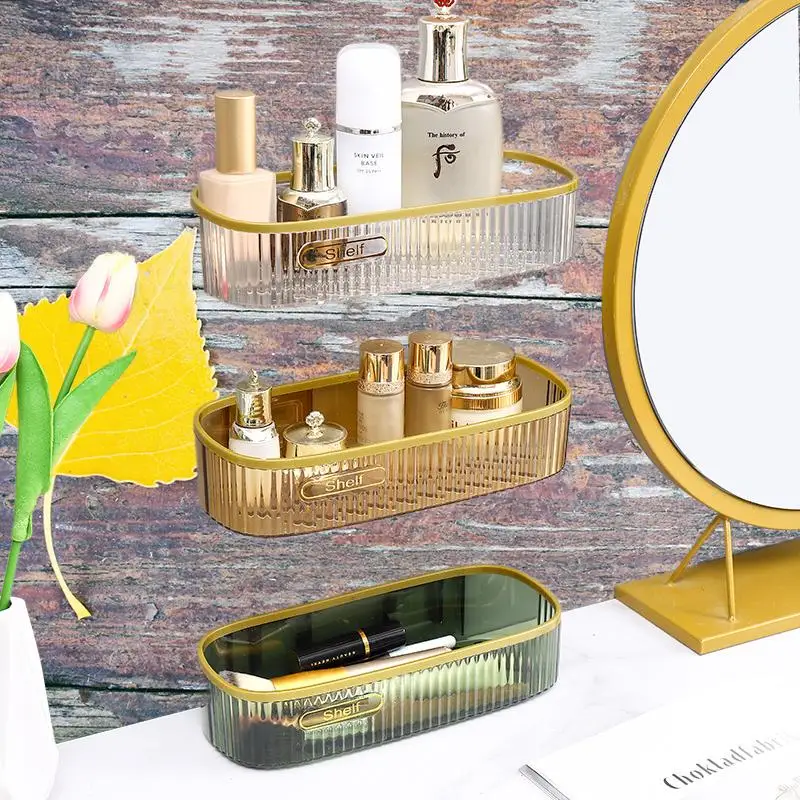 Light Luxury Bathroom Acrylic Storage Rack Wall Mounted Toilet Shower Room Washstand Organizer Toiletries Wall Mounted Supplies
Light Luxury Bathroom Acrylic Storage Rack Wall Mounted Toilet Shower Room Washstand Organizer Toiletries Wall Mounted Supplies