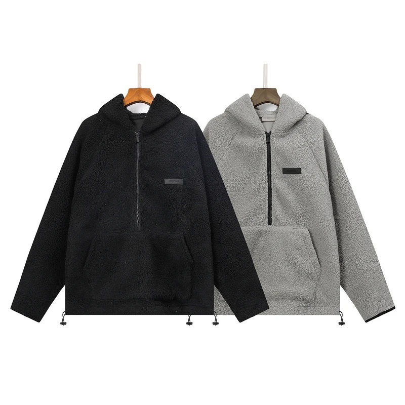 New Winter 8th Collection Half Zipper Hoodies Sweater Men Loose Lamb Wool Thick Polar Fleece Jacket Fashion Hip Hop Couple Coat
New Winter 8th Collection Half Zipper Hoodies Sweater Men Loose Lamb Wool Thick Polar Fleece Jacket Fashion Hip Hop Couple Coat