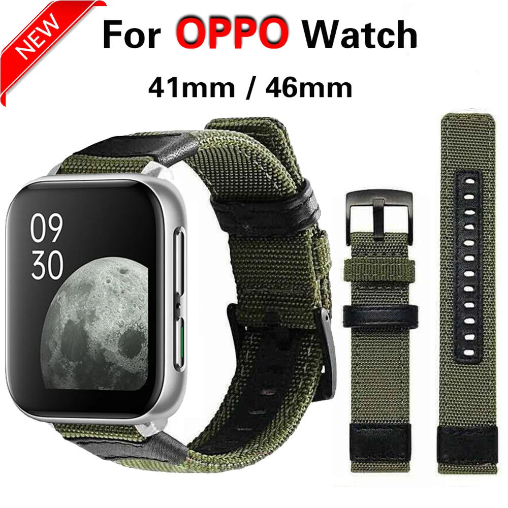 Nylon Fabric Wrist Strap For OPPO Watch 41mm 46mm Nylon Bracelet Band Breathable Strap Wristband For OPPO Watch 46mm 41mm
Nylon Fabric Wrist Strap For OPPO Watch 41mm 46mm Nylon Bracelet Band Breathable Strap Wristband For OPPO Watch 46mm 41mm