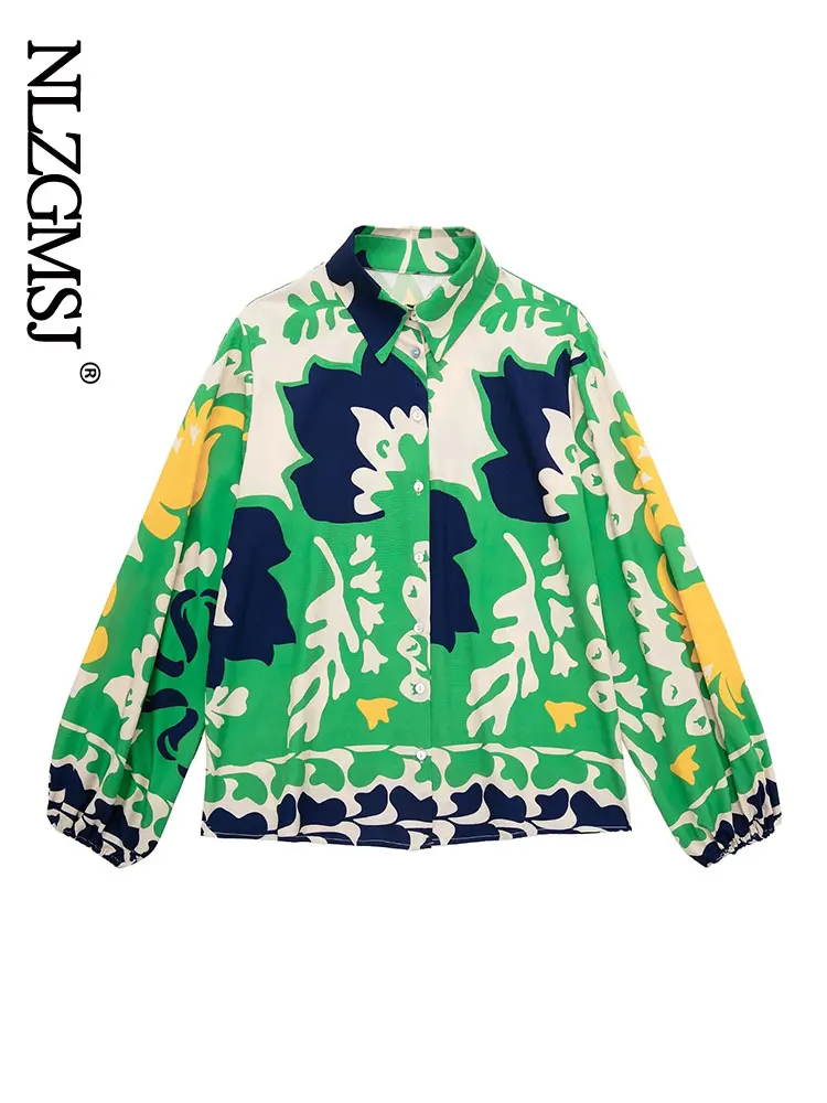 TRAF 2022 Print Women Blouses Button Up Shirt Women Long Sleeve Casual Top Female Summer Vintage Office Collared Shirts Woman
TRAF 2022 Print Women Blouses Button Up Shirt Women Long Sleeve Casual Top Female Summer Vintage Office Collared Shirts Woman