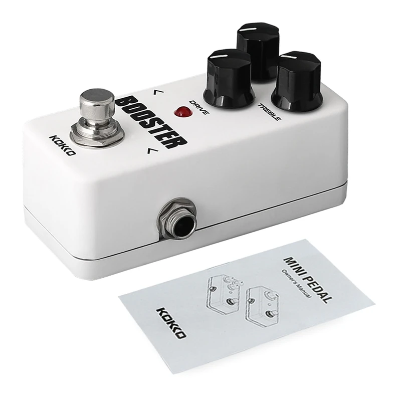 2022 New Portable Boost Guitar Effect Pedal,Full Metal Shell True Bypass (BOOSTER)
2022 New Portable Boost Guitar Effect Pedal,Full Metal Shell True Bypass (BOOSTER)