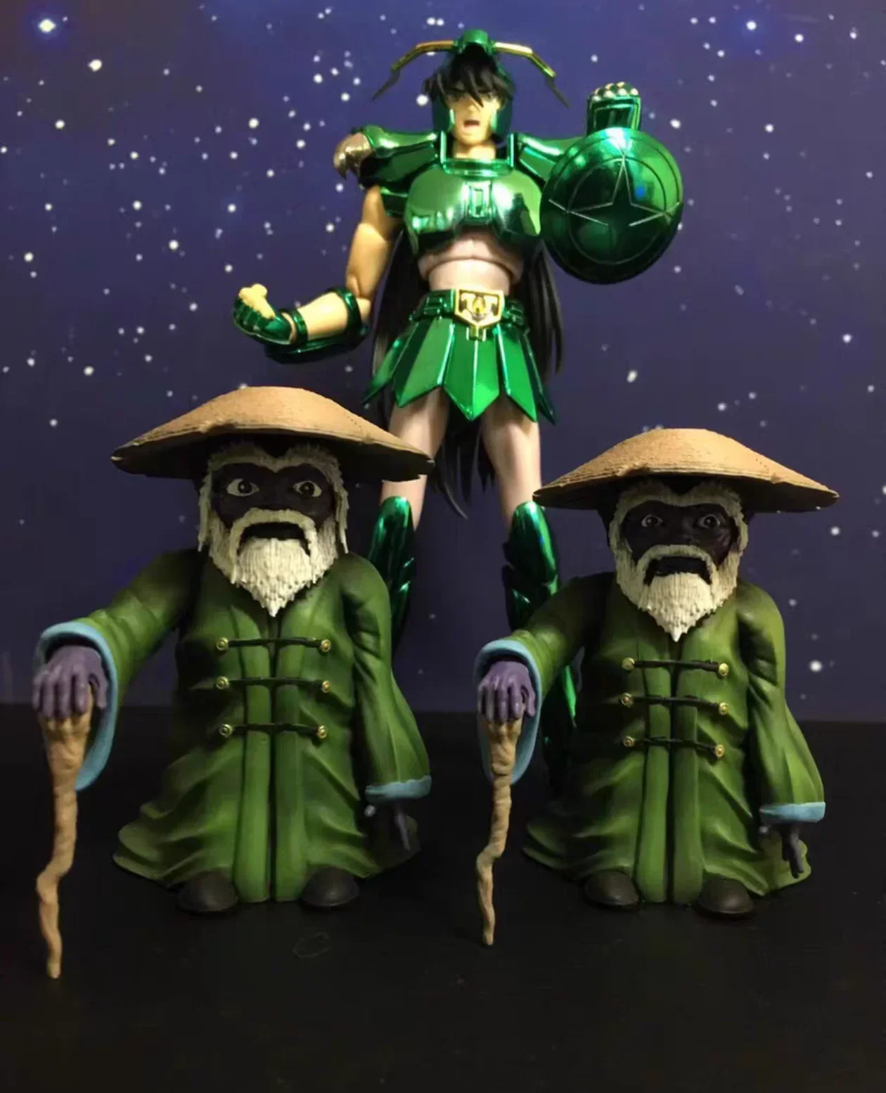 Saint Seiya тканевый миф Старший Dohko кран стоячая поза Mentor Сируи модель из смолы