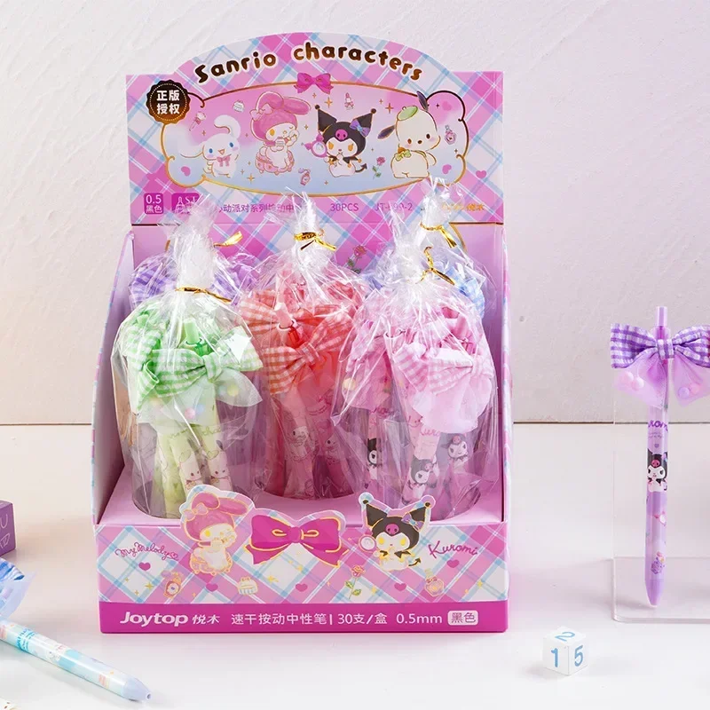 Sanrio 30pcs Heart Party Gel Pen Kulomi My Melody Cinnamoroll Barreled Lace Bow Cute Girl Student Stationery Office Gift
Sanrio 30pcs Heart Party Gel Pen Kulomi My Melody Cinnamoroll Barreled Lace Bow Cute Girl Student Stationery Office Gift