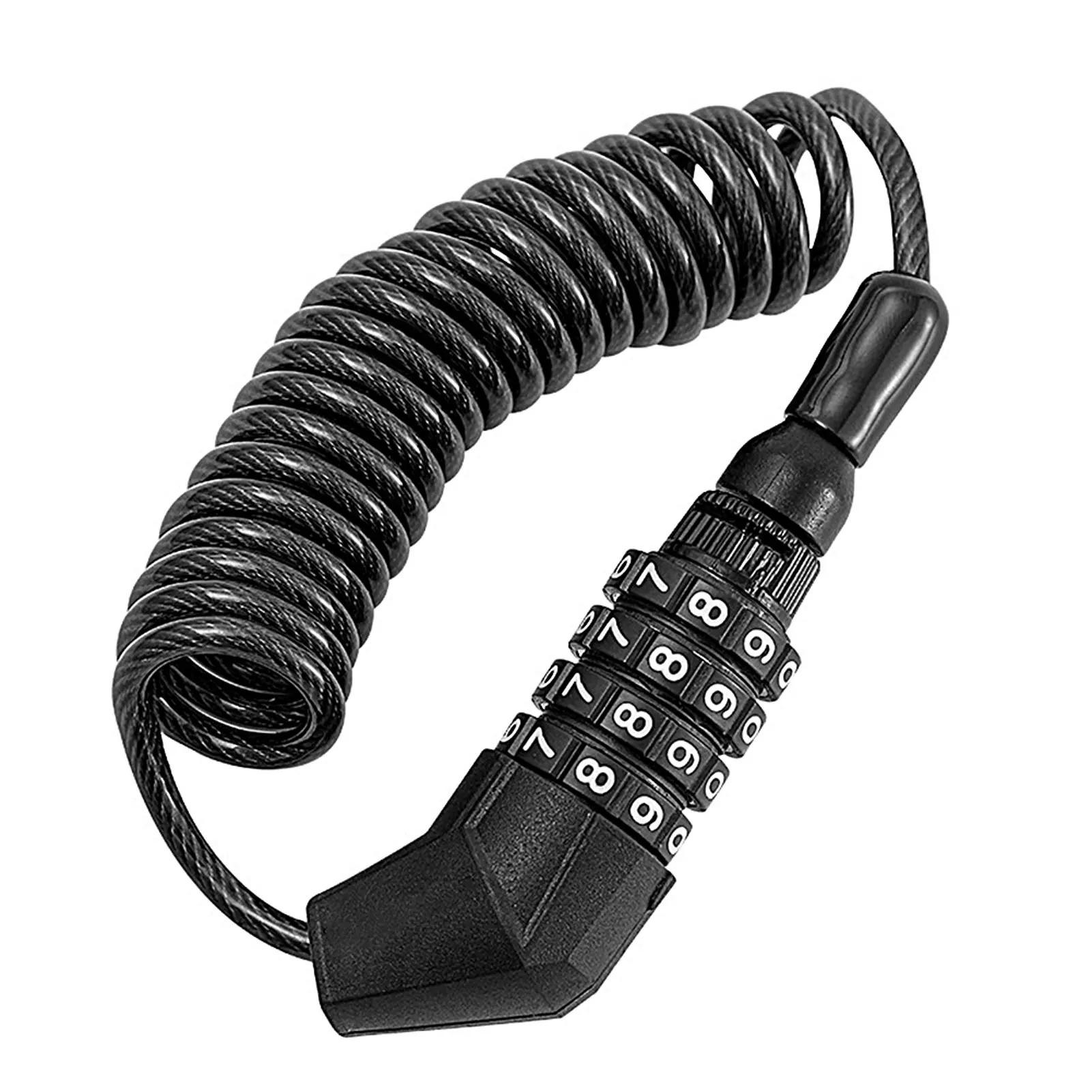 Motorcycle 4 Digits Code Safty Portable Cable Lock Bike For Bicycle Helmet Anti Theft Protective Password Cycling Multifunction
Motorcycle 4 Digits Code Safty Portable Cable Lock Bike For Bicycle Helmet Anti Theft Protective Password Cycling Multifunction