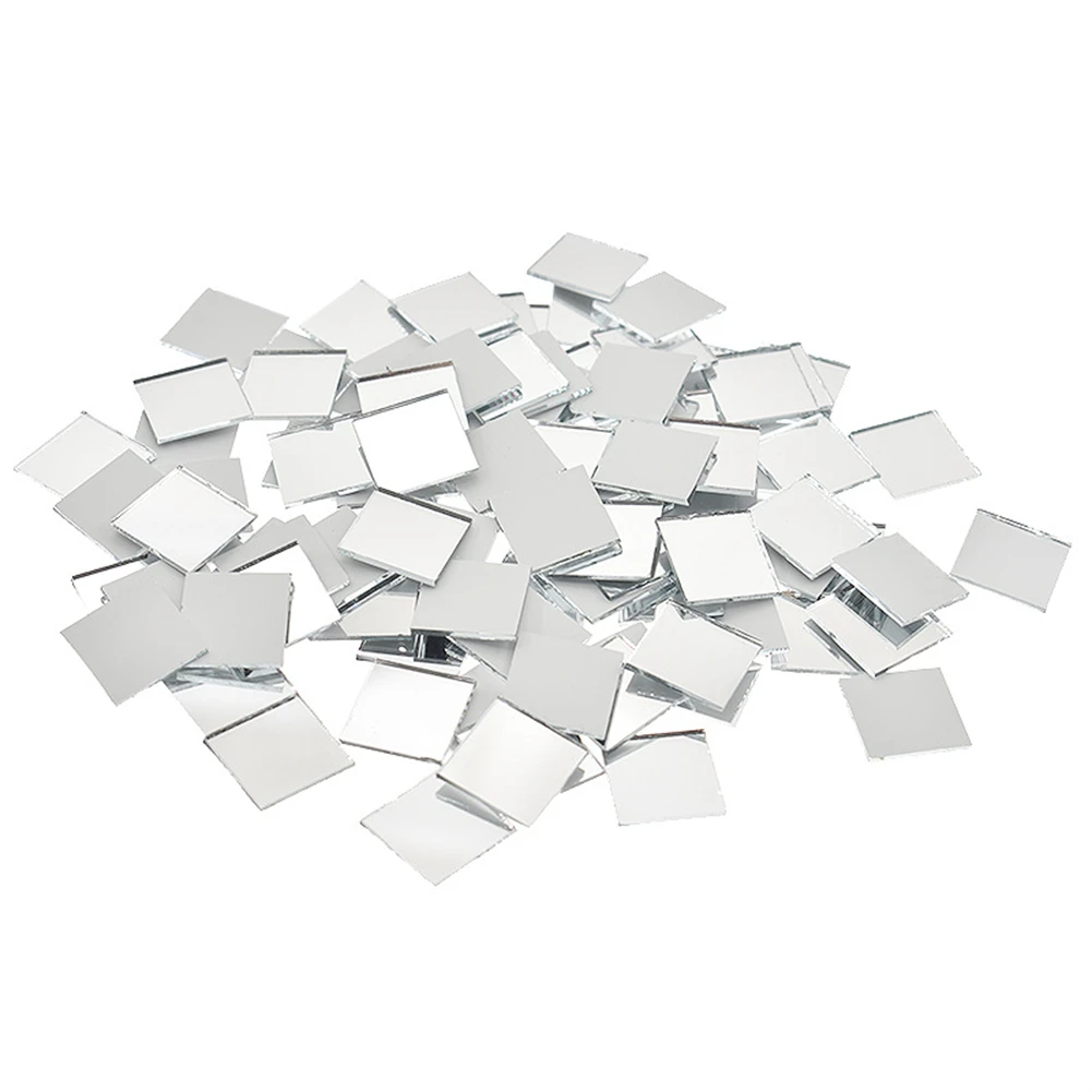 100PCS Glass Mirror Stickers Mirror Glass Small Square Patch For Wall Decoration Decoupage Scrapbooking 10x10mm
100PCS Glass Mirror Stickers Mirror Glass Small Square Patch For Wall Decoration Decoupage Scrapbooking 10x10mm