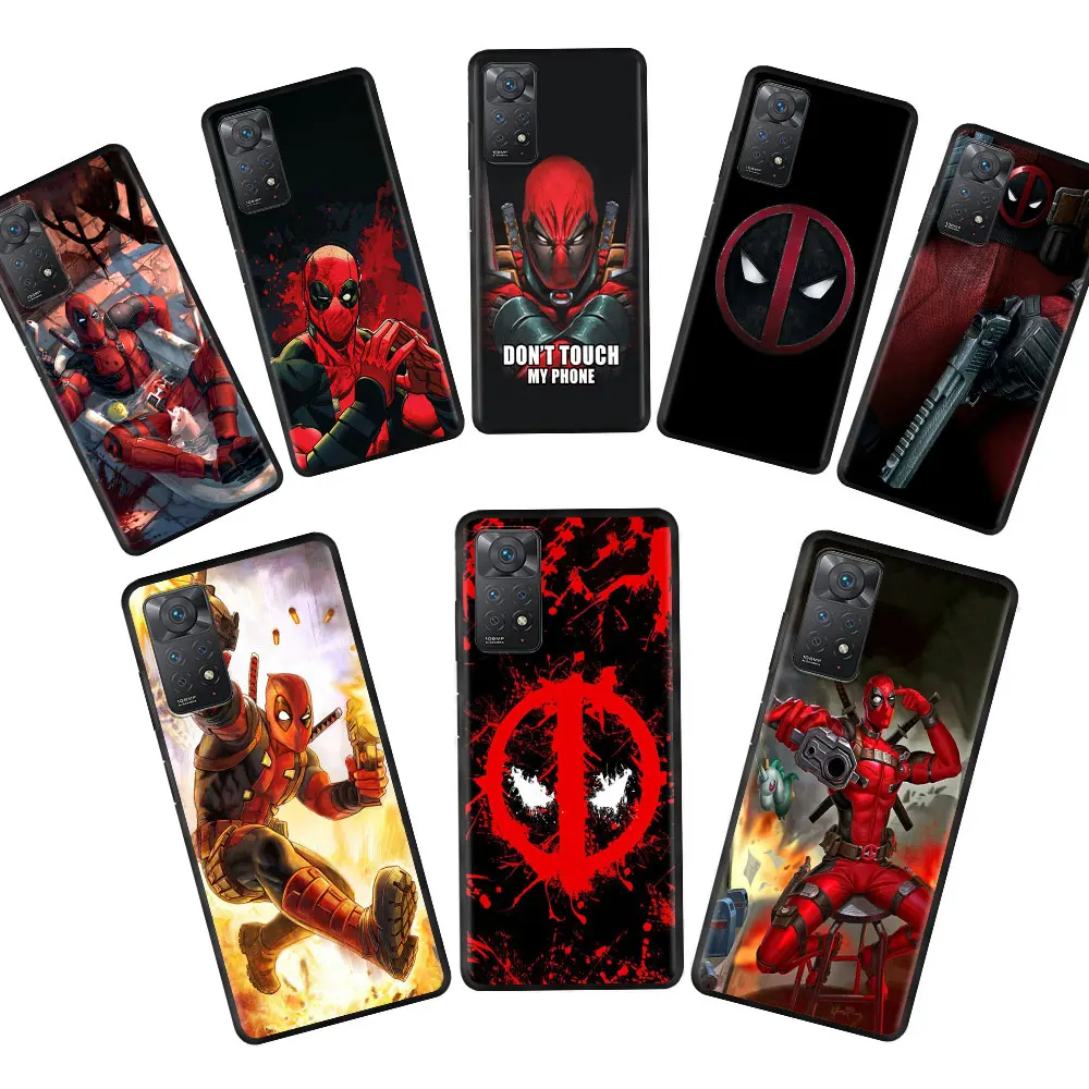 Shockproof Luxury Case Cover for Redmi Note 10 Pro 11T 9S K40 9 9S K40S 11S K50 7 8 Marvel Deadpool Hero Soft Celular
Shockproof Luxury Case Cover for Redmi Note 10 Pro 11T 9S K40 9 9S K40S 11S K50 7 8 Marvel Deadpool Hero Soft Celular
