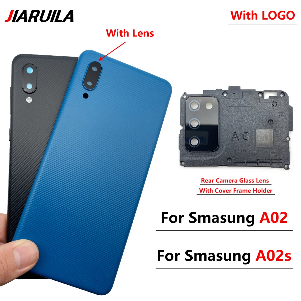For Samsung Galaxy A02 Battery Back Cover Door Housing Case With Glue Sticker A02S Back Battery Cover With Logo
For Samsung Galaxy A02 Battery Back Cover Door Housing Case With Glue Sticker A02S Back Battery Cover With Logo