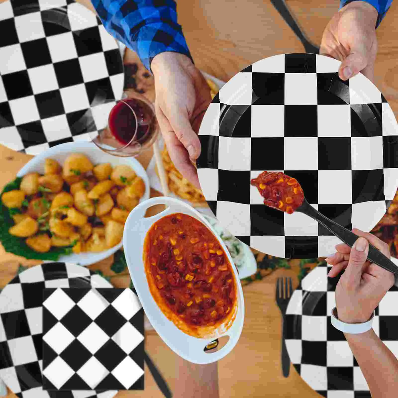 Racing Theme Set Car Themed Birthday Party Decorations Paper Cup Checkered Cups Motorcycle Plastic Plates
Racing Theme Set Car Themed Birthday Party Decorations Paper Cup Checkered Cups Motorcycle Plastic Plates