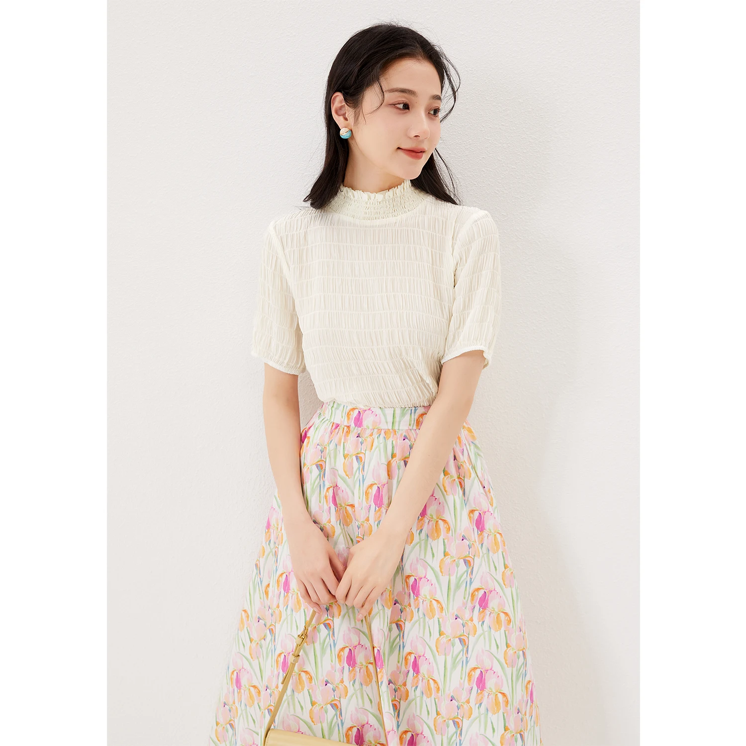 Shuchan Blusas De Verano Mujer 2023 Summe Natural Silk Slim Thin (Summer) Crop Top Blusa Mujer Blouses for Women Fashion
Shuchan Blusas De Verano Mujer 2023 Summe Natural Silk Slim Thin (Summer) Crop Top Blusa Mujer Blouses for Women Fashion