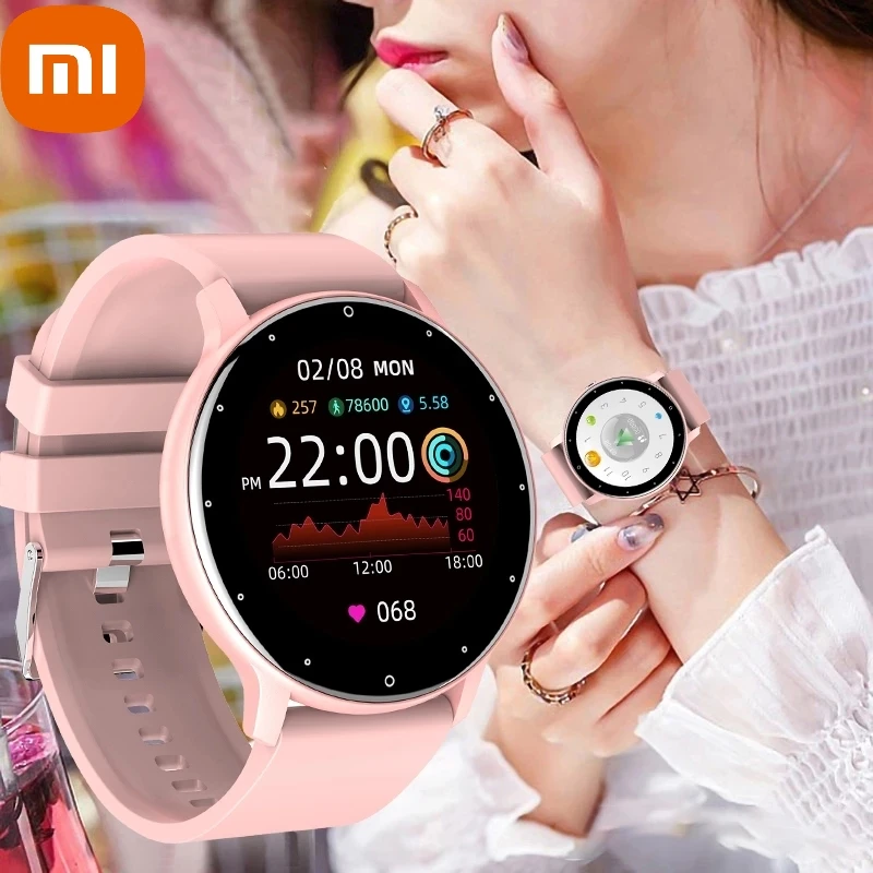 XIAOMI New Women Smart Watch Men Real-time Activity Tracker Heart Rate Monitor Sports Ladies Smart Watch Men For Android IOS
XIAOMI New Women Smart Watch Men Real-time Activity Tracker Heart Rate Monitor Sports Ladies Smart Watch Men For Android IOS