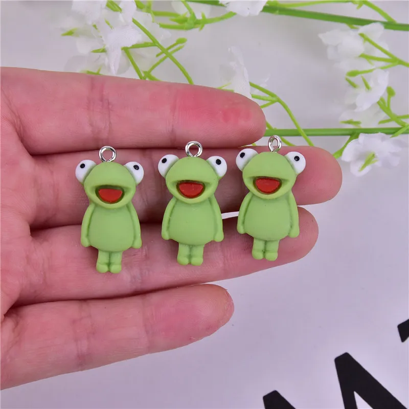 10Pcs Green Frog Enamel Charms Silica Gel Pendants Ornaments for Bracelet Earrings Jewelry Making Dropshipping
10Pcs Green Frog Enamel Charms Silica Gel Pendants Ornaments for Bracelet Earrings Jewelry Making Dropshipping