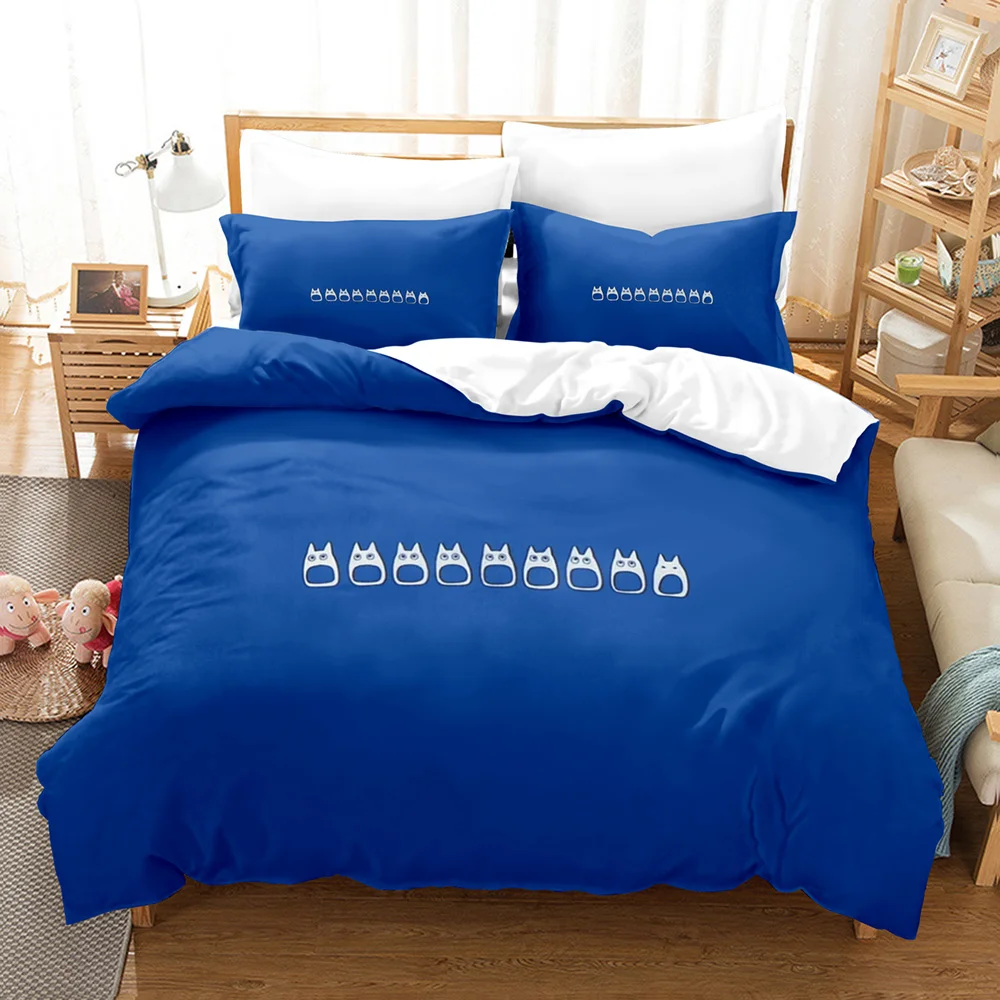 Totoro Bedding Set Single Twin Full Queen King Size Kawaii Bed Set Aldult Kid Bedroom Duvetcover Sets 3D Anime
Totoro Bedding Set Single Twin Full Queen King Size Kawaii Bed Set Aldult Kid Bedroom Duvetcover Sets 3D Anime