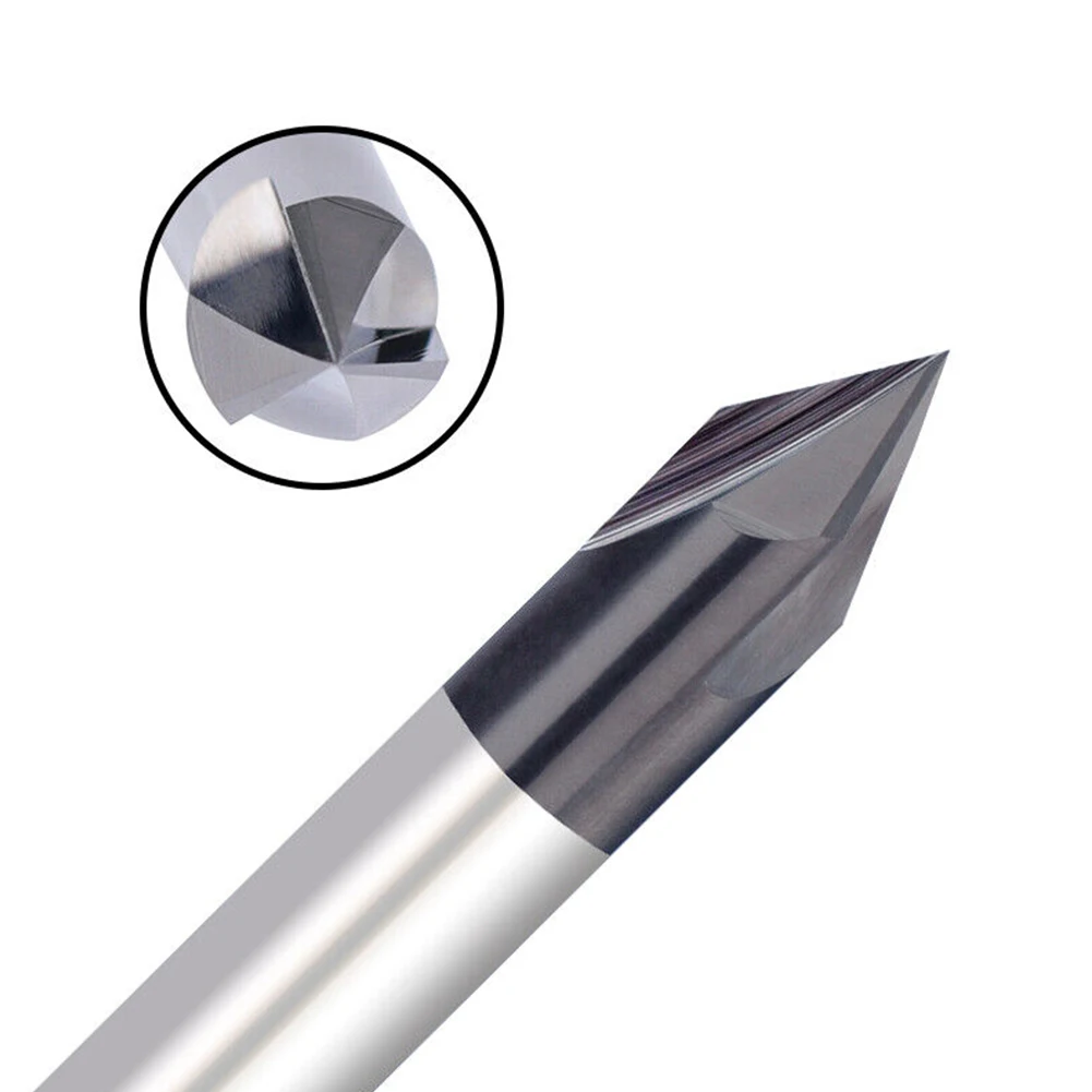 1/4\" Chamfer Milling Cutter Carbide Corner Countersink Chamfering End Mill Deburring Edges V Grove Router 60 Degree 3 Flutes
1/4\" Chamfer Milling Cutter Carbide Corner Countersink Chamfering End Mill Deburring Edges V Grove Router 60 Degree 3 Flutes