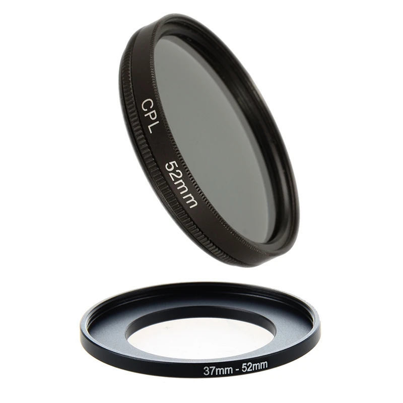Top 2 Pcs Accessories: 1 Pcs Camera Lens Filter Step Up Ring 37Mm To 52Mm Adapter & 1 Pcs 52Mm Circular Polarising CPL Filter, F
Top 2 Pcs Accessories: 1 Pcs Camera Lens Filter Step Up Ring 37Mm To 52Mm Adapter & 1 Pcs 52Mm Circular Polarising CPL Filter, F