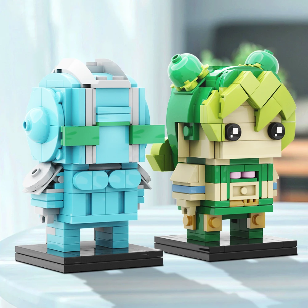 Gobricks MOC Movie Anime JOJOS Adventure Jolynes Cujohs Brickheads Building Blocks Action Figure Sea of Stone Bricks Kids Toys
Gobricks MOC Movie Anime JOJOS Adventure Jolynes Cujohs Brickheads Building Blocks Action Figure Sea of Stone Bricks Kids Toys
