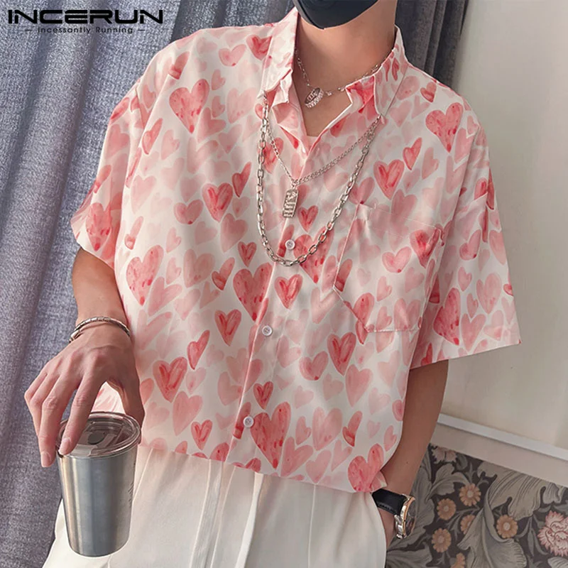 Men Casual Shirt Printing Lapel Short Sleeve Summer Fashion Shirts Vacation Streetwear 2023 Oversize Korean Men Clothing INCERUN
Men Casual Shirt Printing Lapel Short Sleeve Summer Fashion Shirts Vacation Streetwear 2023 Oversize Korean Men Clothing INCERUN