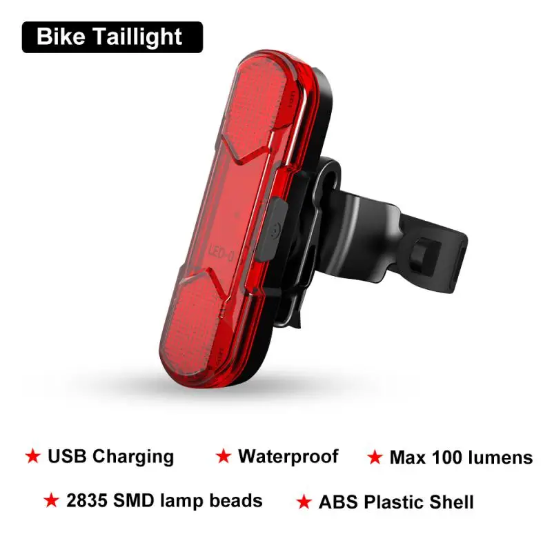 Bicycle Tail Light USB Rechargeable LED Bike Rear Light Bike Lamp Headlight Tail-lamp MTB Mountain Bicycle Lantern Accessories
Bicycle Tail Light USB Rechargeable LED Bike Rear Light Bike Lamp Headlight Tail-lamp MTB Mountain Bicycle Lantern Accessories