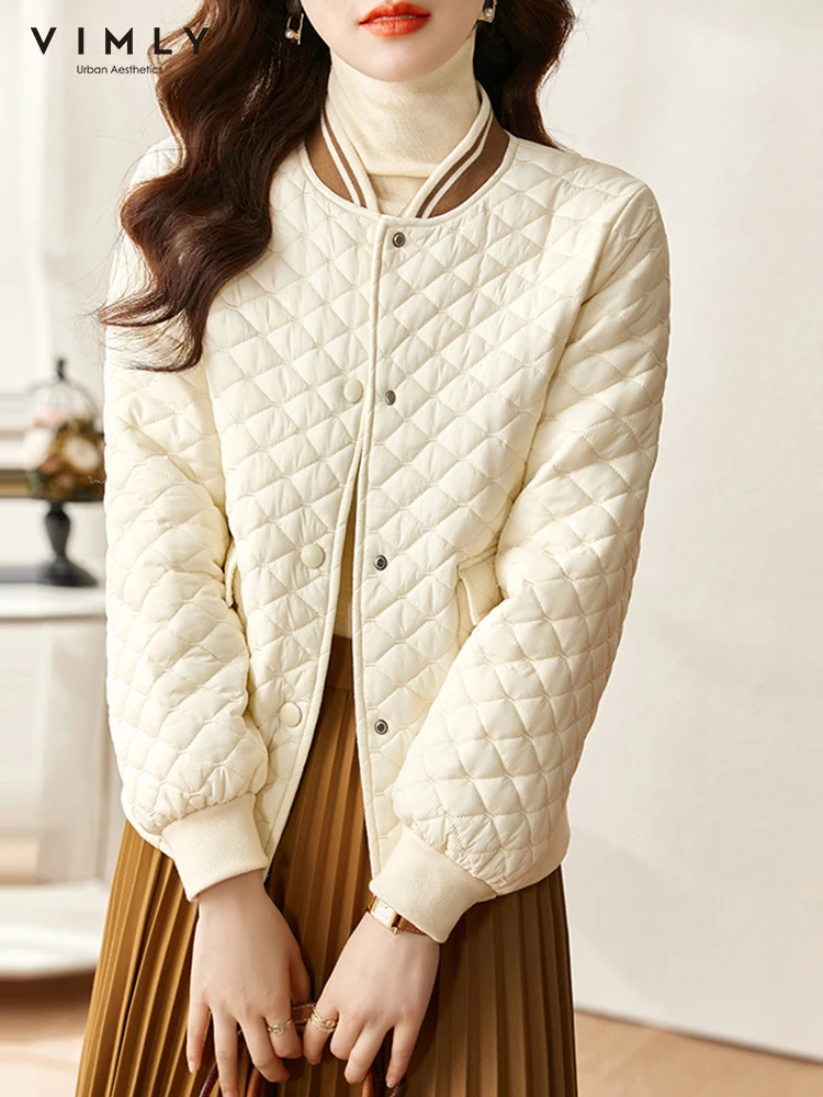 Vimly Winter Baseball Padded Jackets Parkas Quilted Coats Women 2022 Fashion Casual Thick Loose Warm Outerwear Clothes V7312
Vimly Winter Baseball Padded Jackets Parkas Quilted Coats Women 2022 Fashion Casual Thick Loose Warm Outerwear Clothes V7312