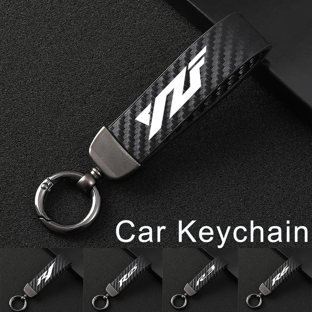 Carbon Fiber Pattern Motorcycle Key Belt For Yard YZF Series YZF R1 R3 R6 R125 Zinc Alloy Keychain Business Style Gift
Carbon Fiber Pattern Motorcycle Key Belt For Yard YZF Series YZF R1 R3 R6 R125 Zinc Alloy Keychain Business Style Gift