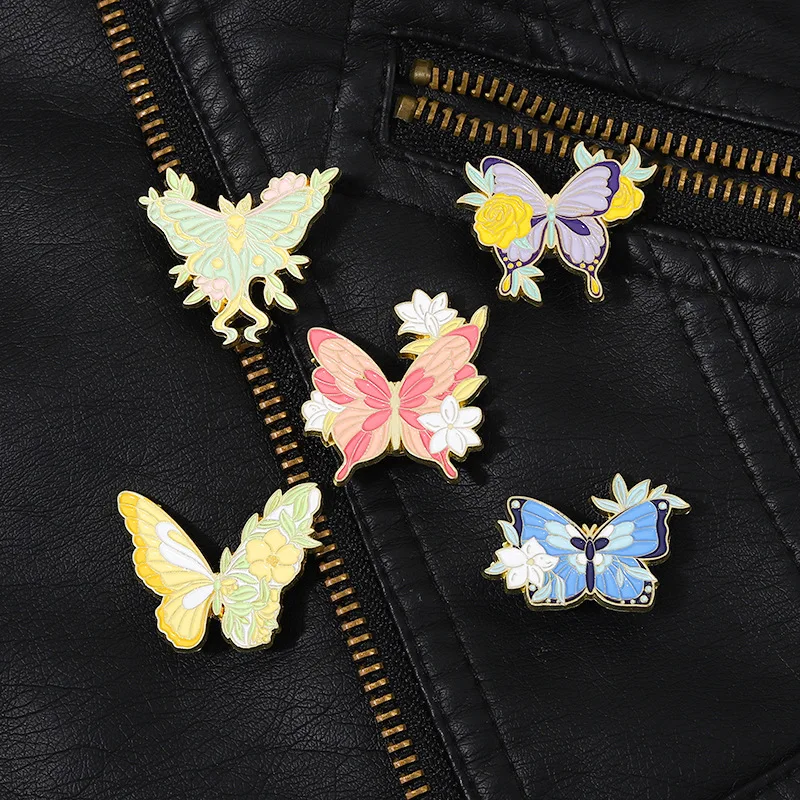 Wish Animal Small Fresh Purple Butterfly Modeling Enamel Buckle Enamel Pin Cartoon Brooch Lapel Badges Jewelry Gift Funny Cute
Wish Animal Small Fresh Purple Butterfly Modeling Enamel Buckle Enamel Pin Cartoon Brooch Lapel Badges Jewelry Gift Funny Cute