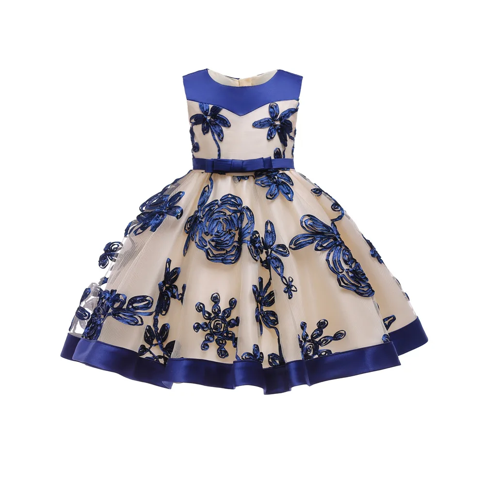 Hot Selling Knee Length 3-10 Years Kids Party 2023 New Design Patchwork Blue Flower Girl Dresses Pageant Children Evening Gown
Hot Selling Knee Length 3-10 Years Kids Party 2023 New Design Patchwork Blue Flower Girl Dresses Pageant Children Evening Gown