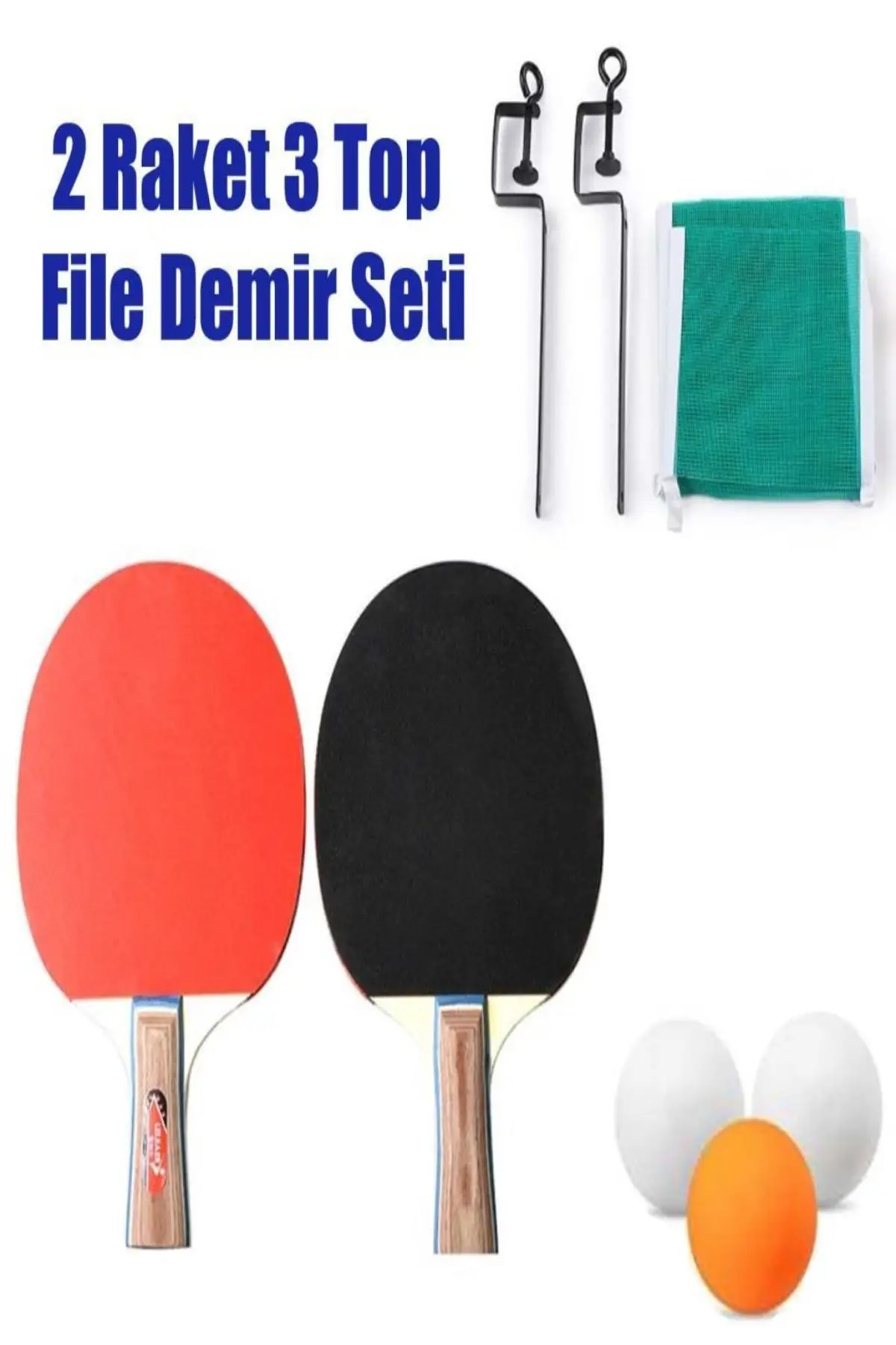 Table Tennis Racket Set File Iron 2 Racket 3 Ball Tennis Equipment & Accessories Sports Outdoor
Table Tennis Racket Set File Iron 2 Racket 3 Ball Tennis Equipment & Accessories Sports Outdoor