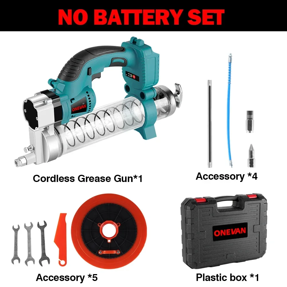 ONEVAN 69Mpa 10000PSL электрический пистолет для смазки
ONEVAN 69Mpa 10000PSL электрический пистолет для смазки