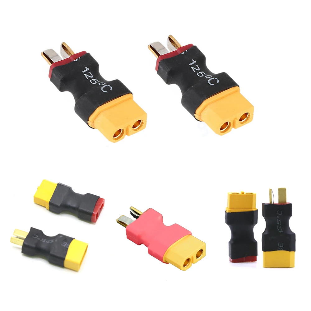 1pcs T Male Plug to XT60 Male / T Female Plug to XT60 Female Adapter For RC Helicopter Quadcopter LiPo Battery Plug Connector
1pcs T Male Plug to XT60 Male / T Female Plug to XT60 Female Adapter For RC Helicopter Quadcopter LiPo Battery Plug Connector