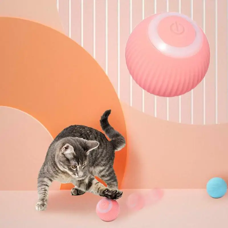 Cat Toys Automatic Rolling Ball Electric Cat Toys Interactive for Cats Training Self-moving Kitten Toys Pet Supplies
Cat Toys Automatic Rolling Ball Electric Cat Toys Interactive for Cats Training Self-moving Kitten Toys Pet Supplies