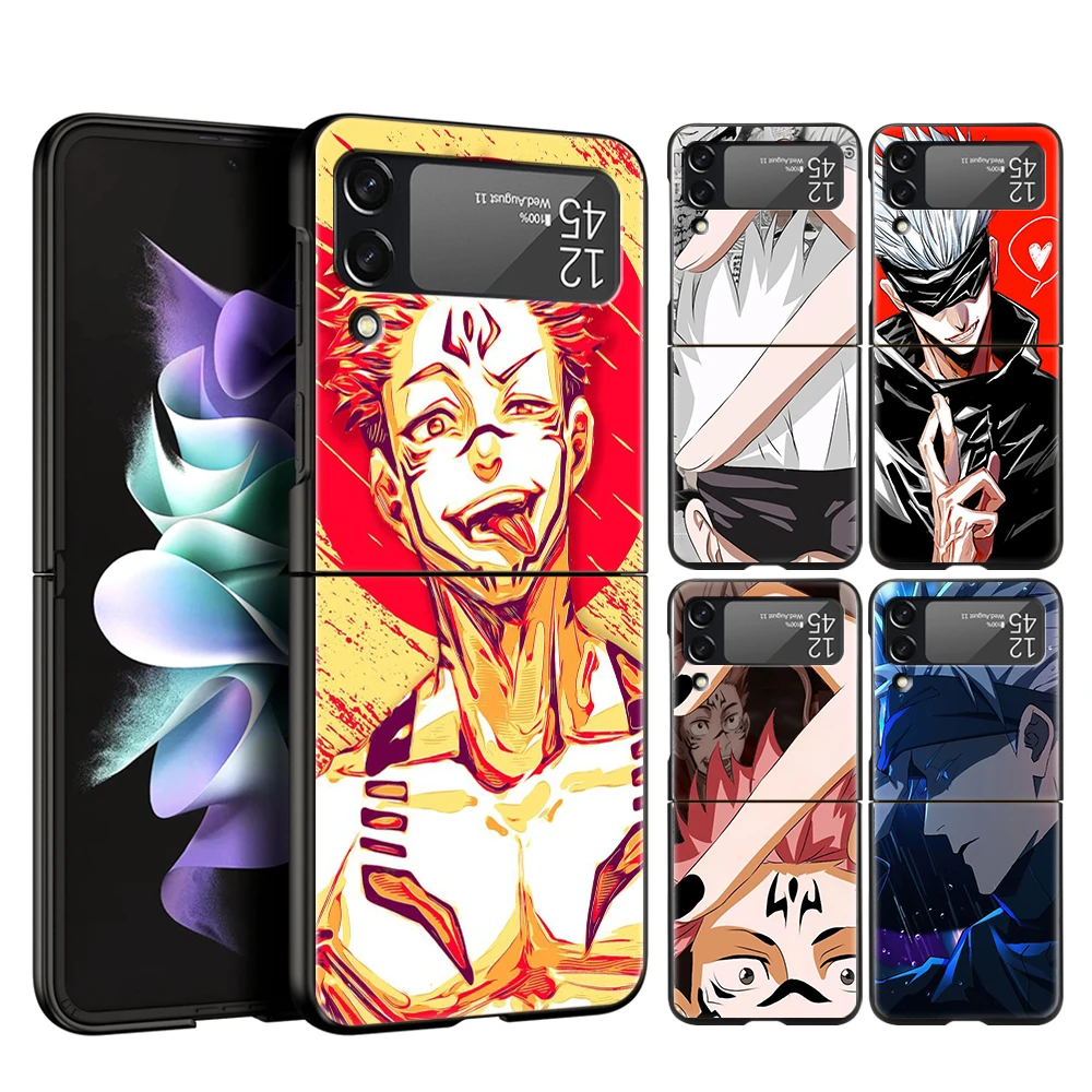Jujutsu Kaisen Hard PC Phone Case For Samsung Galaxy Z Flip 4 Black Cover For Galaxy Z Flip 3 5G Foldable Shockproof Case
Jujutsu Kaisen Hard PC Phone Case For Samsung Galaxy Z Flip 4 Black Cover For Galaxy Z Flip 3 5G Foldable Shockproof Case