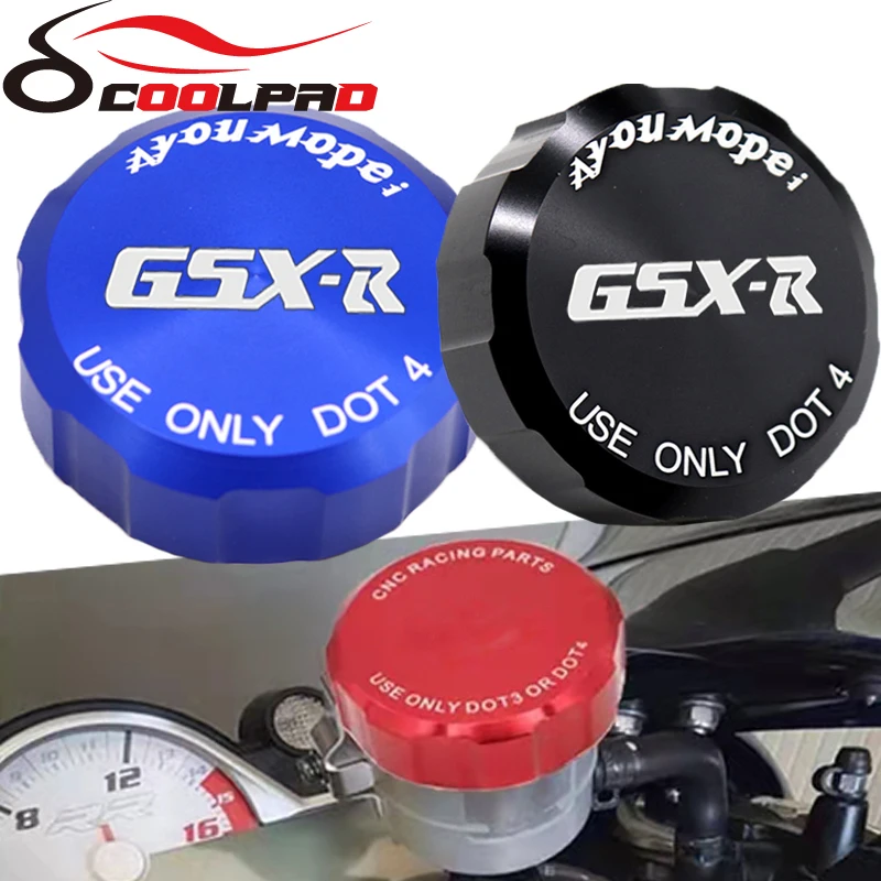 For Suzuki Gsxr 600 GSX-R 750 GSXR600 GSX R 750 1000 Moto CNC Front Brake Fluid Cap Master Cylinder Reservoir Cover
For Suzuki Gsxr 600 GSX-R 750 GSXR600 GSX R 750 1000 Moto CNC Front Brake Fluid Cap Master Cylinder Reservoir Cover