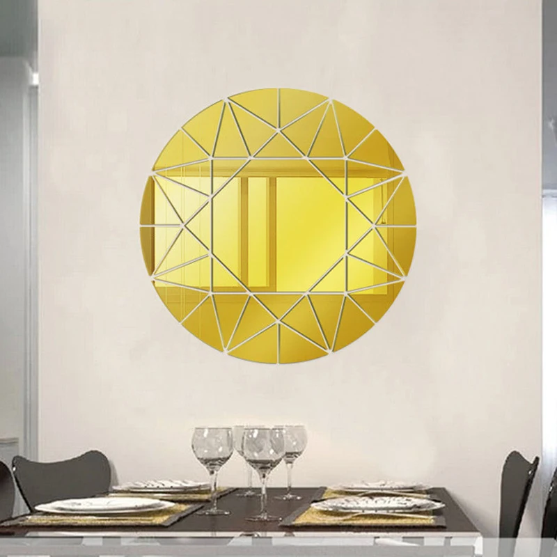 A Set Of 50/70cm Geometric Circle Stitching Acrylic Mirror Wall Sticker Living Room Dining Room Creative Home Decor Wall Sticker
A Set Of 50/70cm Geometric Circle Stitching Acrylic Mirror Wall Sticker Living Room Dining Room Creative Home Decor Wall Sticker