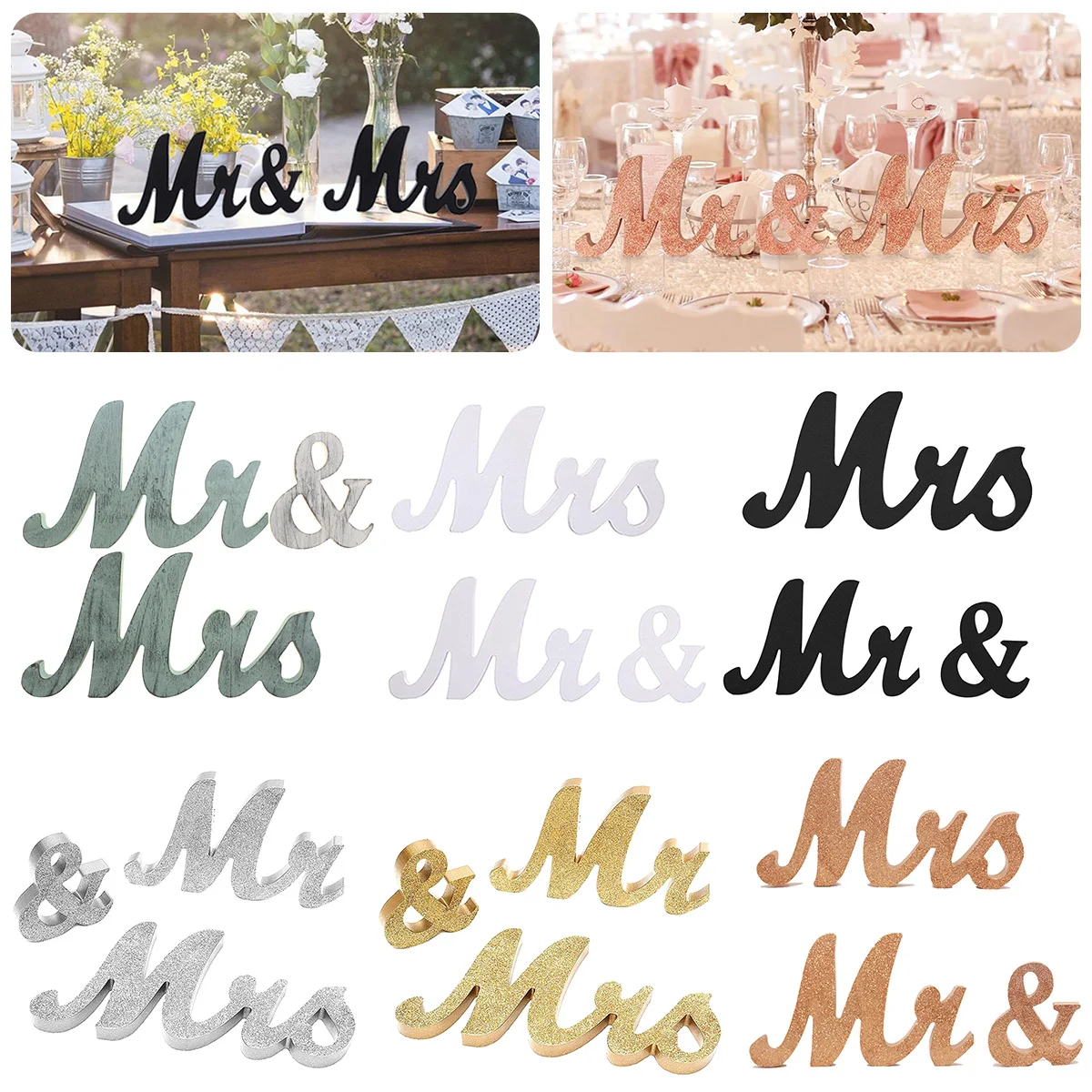 Mr and Mrs Sign Large Mr and Mrs Wooden Letter Rustic Creative Christmas Party Home Decoration Ornament Glitter Wedding Stand
Mr and Mrs Sign Large Mr and Mrs Wooden Letter Rustic Creative Christmas Party Home Decoration Ornament Glitter Wedding Stand