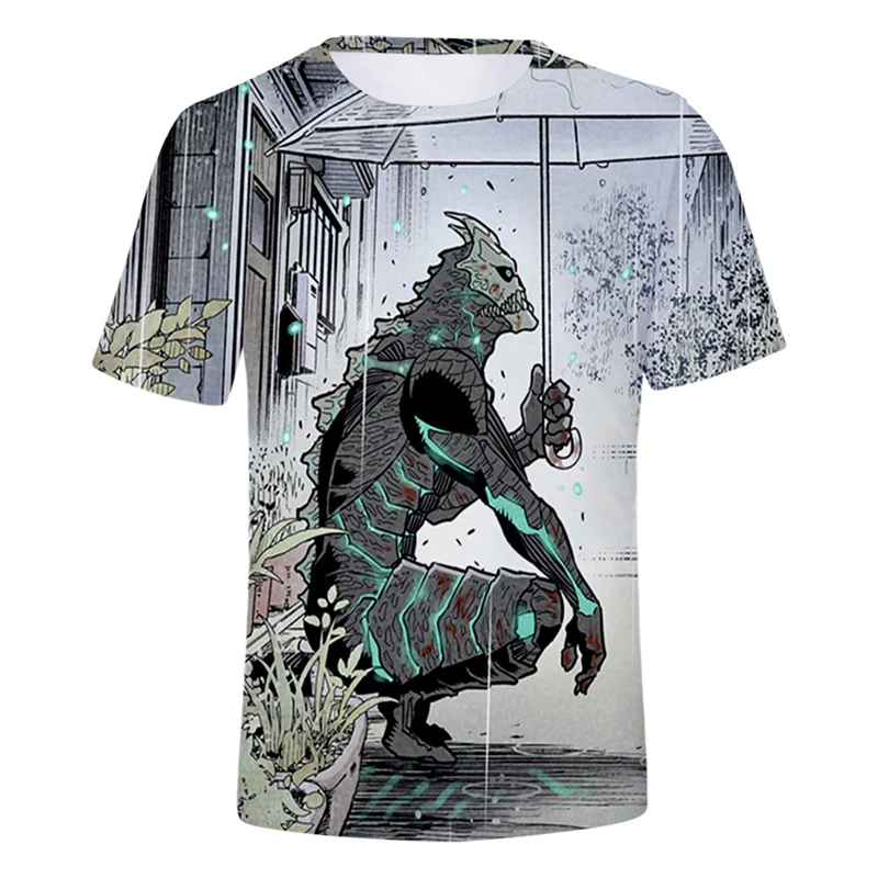 Summer Kaiju No 8 T-Shirts Japanese Anime Manga 3D Printed Streetwear Men Women Fashion Oversized T Shirt Harajuku Kids Tees Top
Summer Kaiju No 8 T-Shirts Japanese Anime Manga 3D Printed Streetwear Men Women Fashion Oversized T Shirt Harajuku Kids Tees Top
