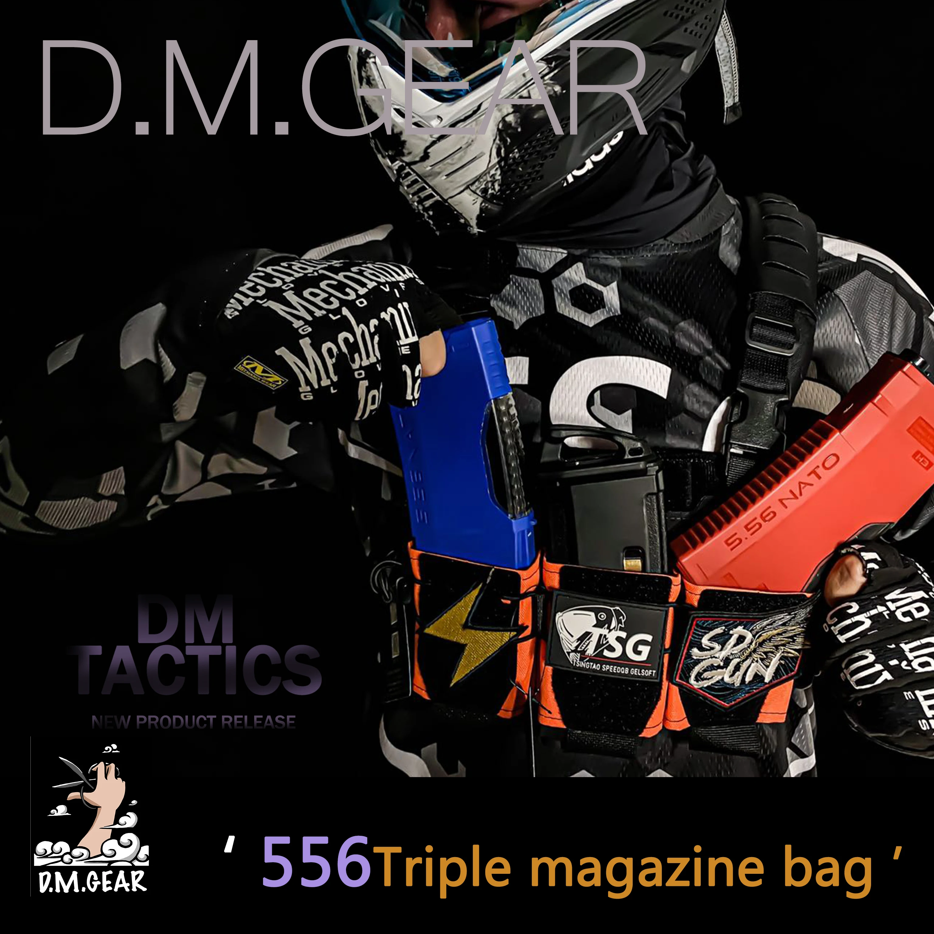 DMGear556 Triple Magazine Bag Multi-function Tactical Vest Sub Bag SQB Custom Color Suit Men And Women Hunting War Game Availabl
DMGear556 Triple Magazine Bag Multi-function Tactical Vest Sub Bag SQB Custom Color Suit Men And Women Hunting War Game Availabl