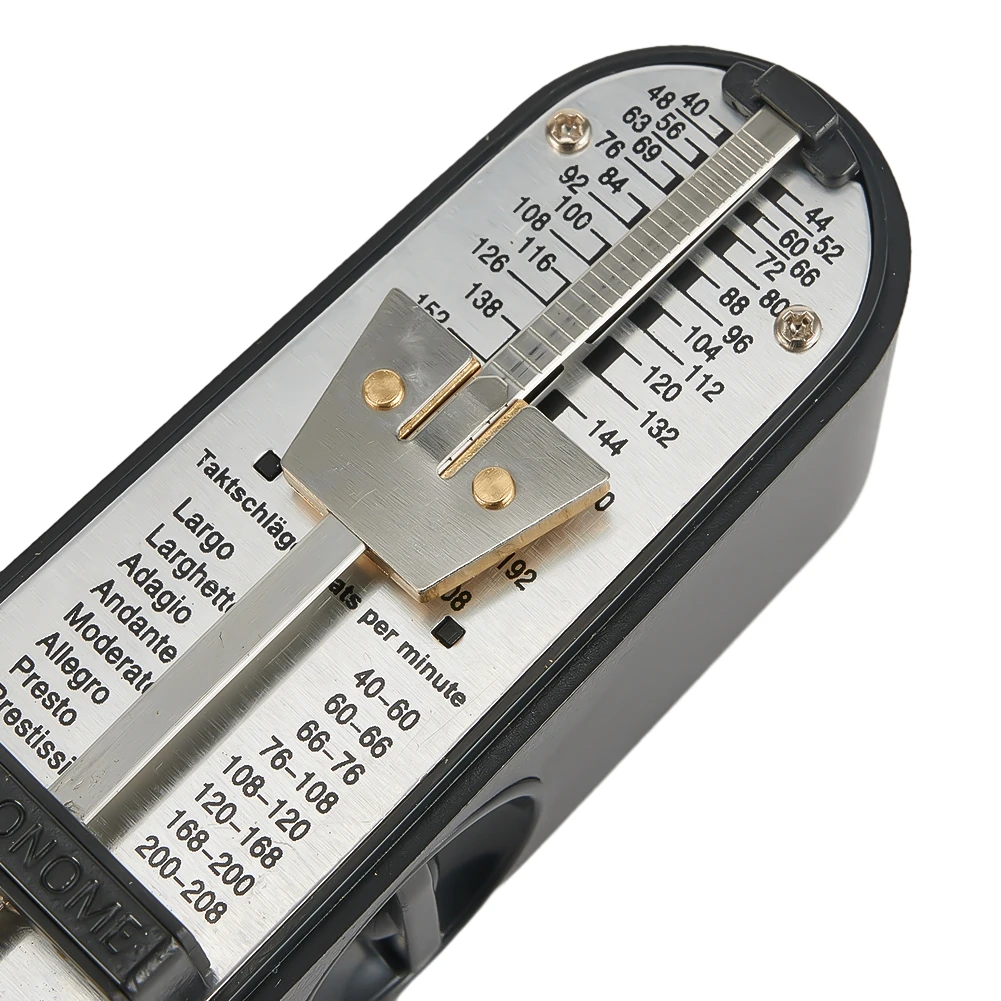 Universal Mechanical Metronome Portable Metronome 110x50.8x30.1mm For Piano Guitar Violin Ukulele Sound Soft Rhythm Smooth
Universal Mechanical Metronome Portable Metronome 110x50.8x30.1mm For Piano Guitar Violin Ukulele Sound Soft Rhythm Smooth