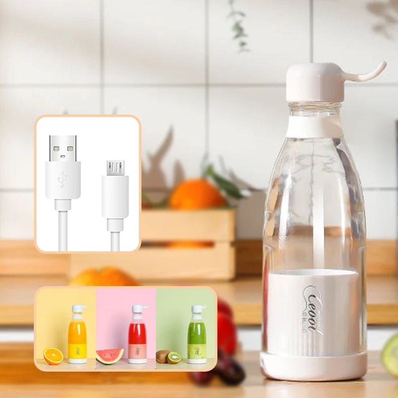 Electric Portable Juicer Blender Usb Mini Fruit Mixers Juicers Fruit Extractors Food Milkshake Multifunction Juice Maker Machine
Electric Portable Juicer Blender Usb Mini Fruit Mixers Juicers Fruit Extractors Food Milkshake Multifunction Juice Maker Machine