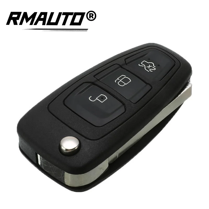 3 Button Car Folding Key Shell Flip Remote Key Fob Case Shell with Uncut Blade for Ford Focus MK3 T6 Ranger Car Key Accessories
3 Button Car Folding Key Shell Flip Remote Key Fob Case Shell with Uncut Blade for Ford Focus MK3 T6 Ranger Car Key Accessories