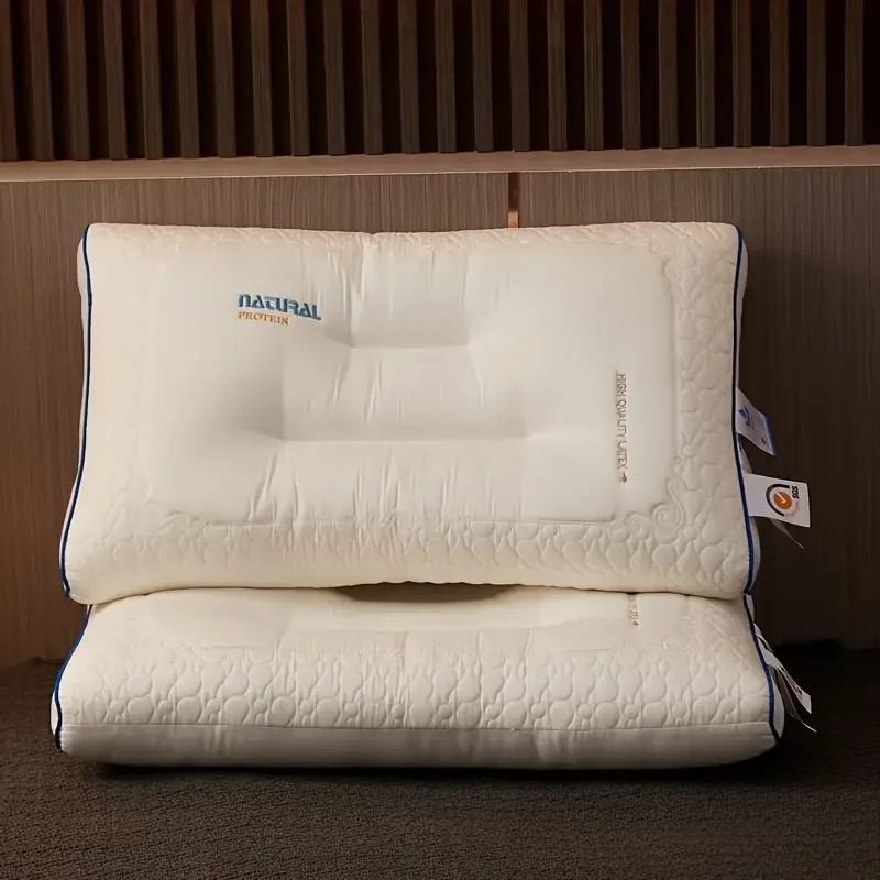 HMTX 1pc Rubber Pillow Insert For Sleeping, Soft & Comfortable Pillow For Bedroom & Hotel, Bedding
HMTX 1pc Rubber Pillow Insert For Sleeping, Soft & Comfortable Pillow For Bedroom & Hotel, Bedding