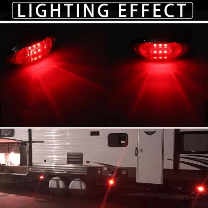Clearance Lights Assembly 1x LED Front Side Marker Indicator Light 12V 24V Car Truck Van Trailers Amber Signal Lamp Assembly
Clearance Lights Assembly 1x LED Front Side Marker Indicator Light 12V 24V Car Truck Van Trailers Amber Signal Lamp Assembly
