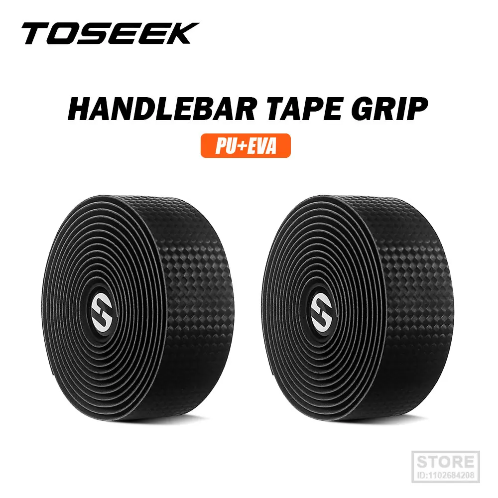 TOSEEK Road Bike Tape Bicycle Handlebar Tapes 3K Carbon Woave PU Leather Bicycle Accessories
TOSEEK Road Bike Tape Bicycle Handlebar Tapes 3K Carbon Woave PU Leather Bicycle Accessories