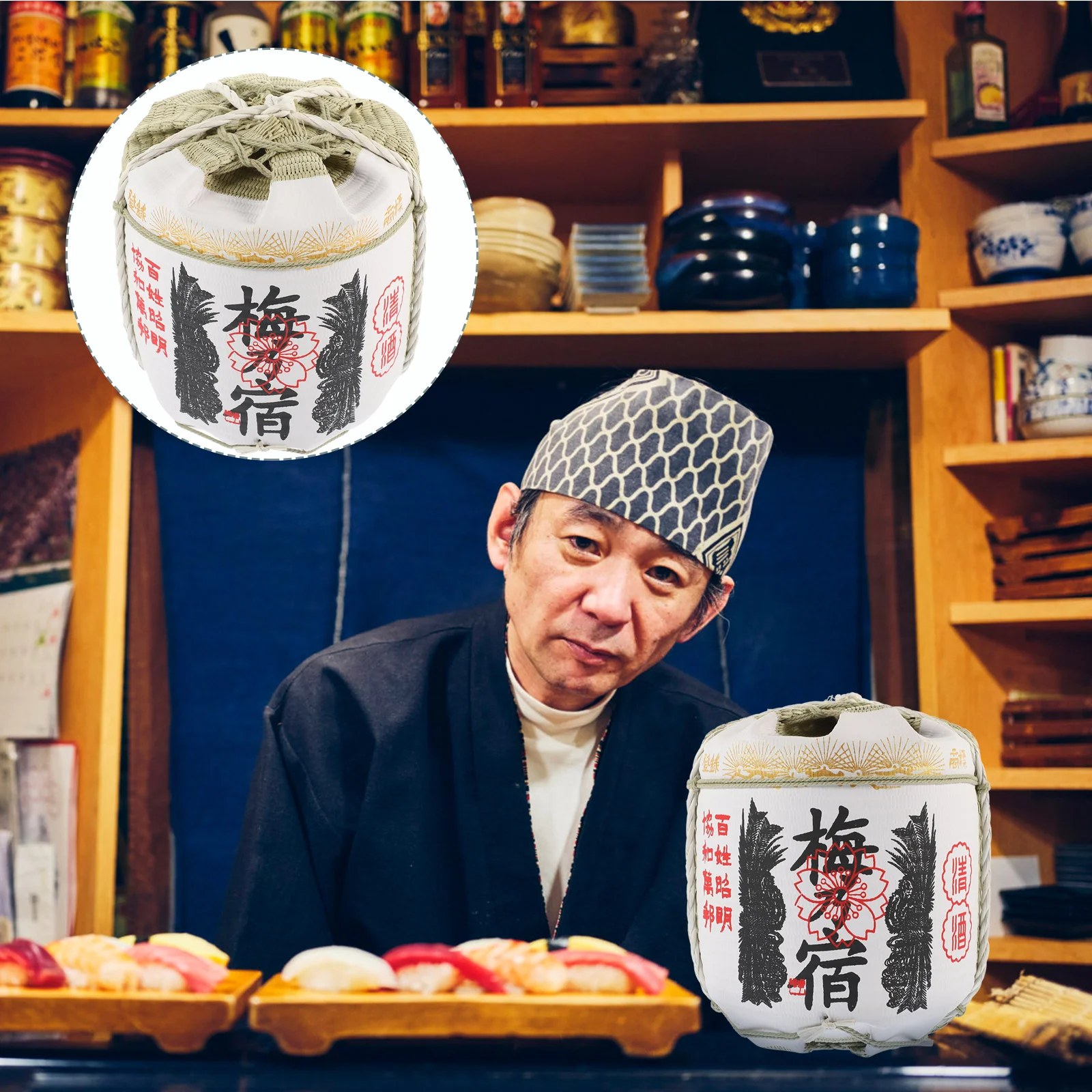 Decorative Barrel Bistro Toy Indoor Japanese Model Models Upholstery Trim Prop Outdoor Decoration Sushi Festival Decors
Decorative Barrel Bistro Toy Indoor Japanese Model Models Upholstery Trim Prop Outdoor Decoration Sushi Festival Decors
