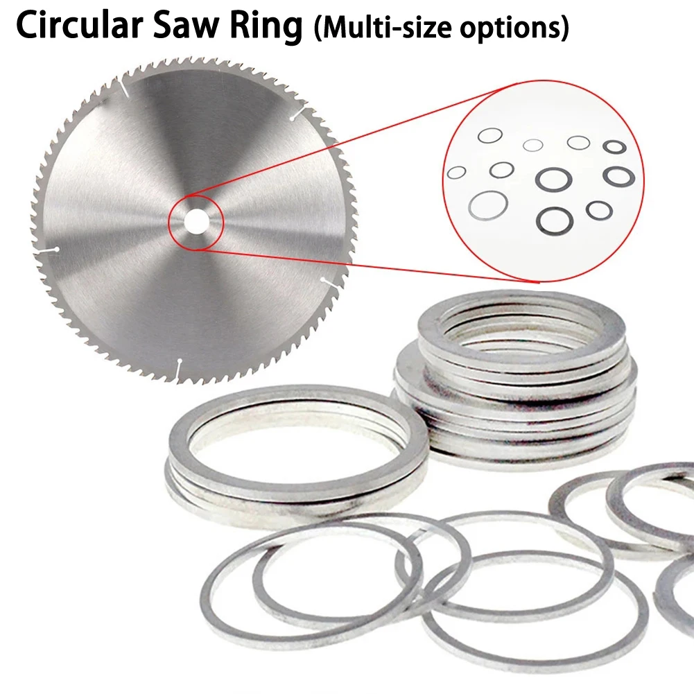 `16/20/22/25.4/30/32MM Circular Saw Blade Reducting Ring Conversion Ring Cutting Disc Woodworking Tools
`16/20/22/25.4/30/32MM Circular Saw Blade Reducting Ring Conversion Ring Cutting Disc Woodworking Tools