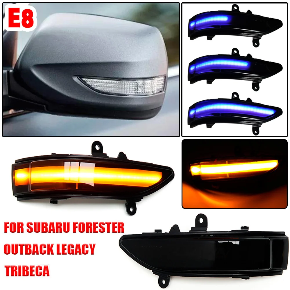 LED Rear View Mirror Turn Signal Indicator Light for Subaru Forester Outback Legacy Tribeca Rearview Mirror Repeater Lamp 07-16
LED Rear View Mirror Turn Signal Indicator Light for Subaru Forester Outback Legacy Tribeca Rearview Mirror Repeater Lamp 07-16