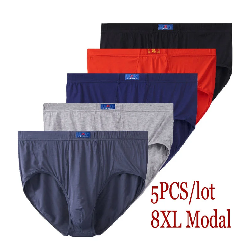 8XL-XL 5Pcs Modal Plus Size Oversize Mens Underwear Brief Mens Briefs Men Sorts Underwear Men Underwear Comfort Male Underwear
8XL-XL 5Pcs Modal Plus Size Oversize Mens Underwear Brief Mens Briefs Men Sorts Underwear Men Underwear Comfort Male Underwear