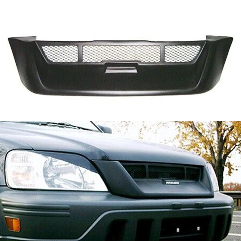 

Mesh Grill Grille Front Bumper Body Kit Accessories Fits Honda CRV CR-V 97-01 1997-2001