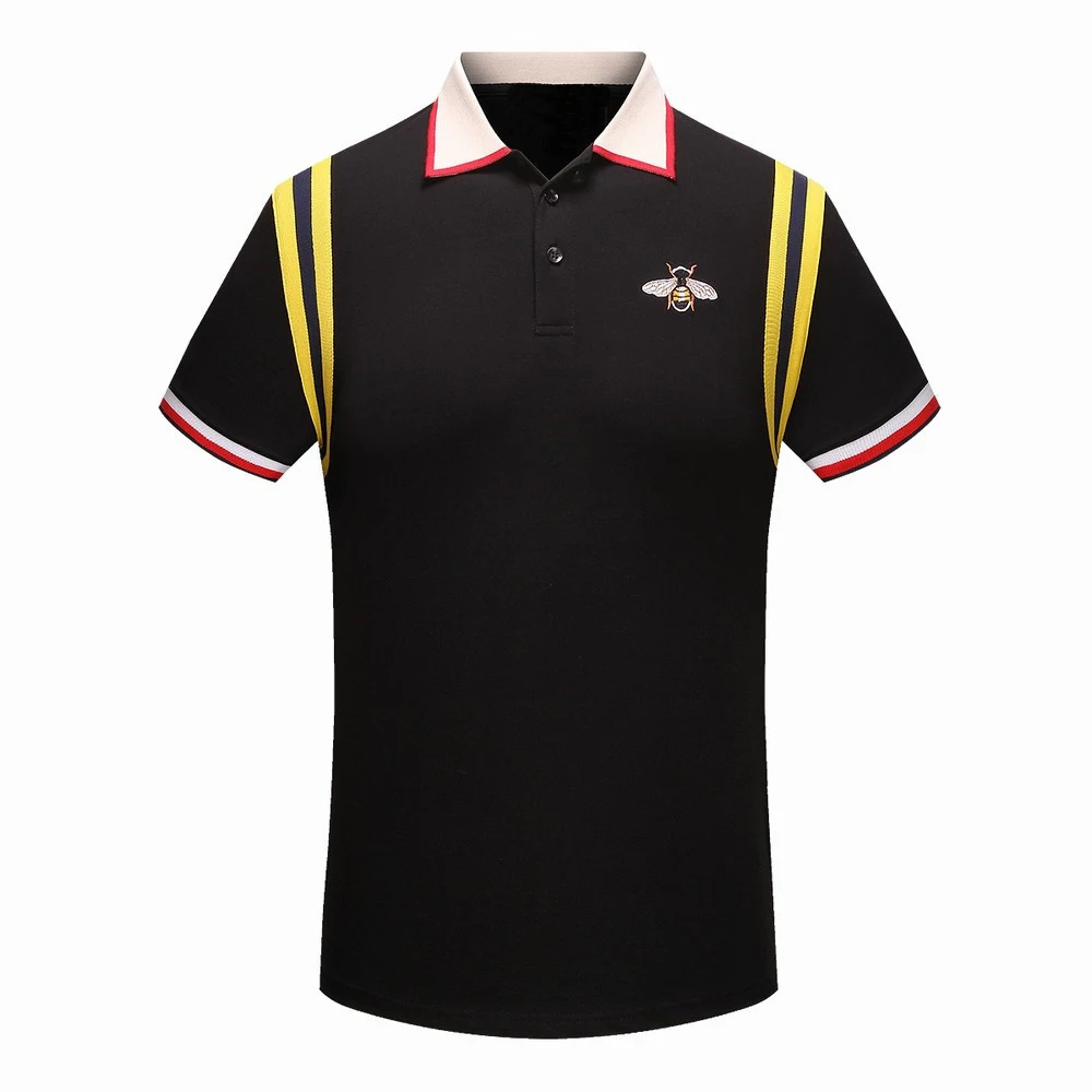 High New Novelty 2021 Men Embroidered bees stripes Fashion Polo Shirts Shirt Hip Hop Skateboard Cotton Polos Top Tee #F70
High New Novelty 2021 Men Embroidered bees stripes Fashion Polo Shirts Shirt Hip Hop Skateboard Cotton Polos Top Tee #F70